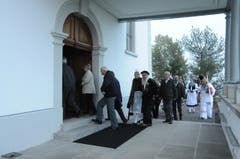 Einzug in die Kirche. (Bild: Philipp Unterschütz)