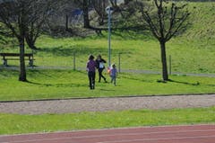 Osterhasen OL auf der Schul- und Sportanlage Eichli in Stans. (Bild: Philipp Unterschütz)