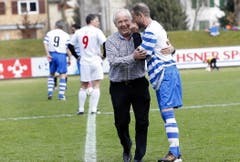 Köbi Kuhn und Roger Kreienbühl. (Bild: Werner Schelbert / Neue ZZ)
