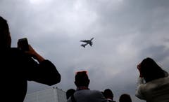 Die Flugschau zog Aviatik-Fans aus der ganzen Welt an. (Bild: Christophe Ena)