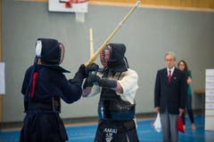 Kendo ist eine traditionelle japanische Schwertkampfkunst. (Bild: Roger Grütter/Neue LZ)