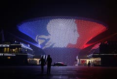 Eine Konstruktion auf dem Areal der 2010 World Expo in Shanghai. (Bild: EPA/STR)