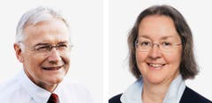 JURA - Claude Heche (bisher), SP und Anne Seydoux-Christe (bisher), CVP. (Bild: Keystone / Handout)