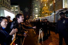 US Presidential Election Protest (Bild: Keystone)
