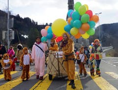 Der Lungerer Fasnachtsumzug 2016 war der Umzug der vielen hübschen kleinen Tiere aus Kindergeschichten. (Bild: Romano Cuonz (Neue NZ))