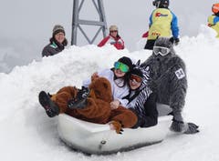 Es müssen nicht immer Skier sein. (Bild: Ernst Immoos/Bote der Urschweiz)