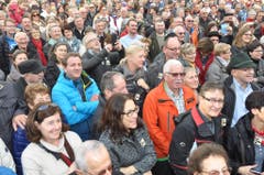 Nur frohe Gesichter am Sennen-Highlight des Jahres. (Bild: Edith Meyer, Bote der Urschweiz)