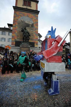 Umzug in Altdorf. (Bild: Urs Hanhart / Neue UZ)