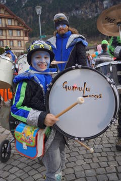 Auch bei den dorfberühmten Gumulu-Guggern fehlt es nicht an Nachwuchs. (Bild: Romano Cuonz (Neue NZ))