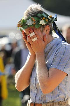 Sonia Kälin stand schon vor dem letzten Sonntag als Gesamtsiegerin fest. (Bild: Keystone)