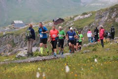 Der 6. Mountainman 2015 fotografiert auf der Melchsee-Frutt bei Obwalden am 25.07.2015. (Bild: Roger Zbinden (Neue LZ))