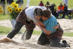 Sonia Kälin stand schon vor dem letzten Sonntag als Gesamtsiegerin fest. (Bild: Keystone)