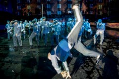 «Conscript Band of the Finnish Defence Forces» (Bild: Keystone / Patrick Staub)