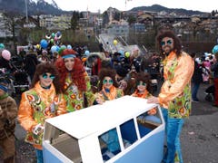 Kinderfasnacht Hergiswil. (Bild: Kurt Liembd / Neue NZ)