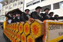 Nur frohe Gesichter am Sennen-Highlight des Jahres. (Bild: Edith Meyer, Bote der Urschweiz)