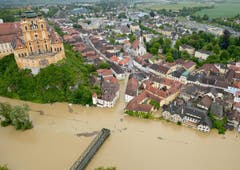 ... wo die Altstadt... (Bild: Keystone)
