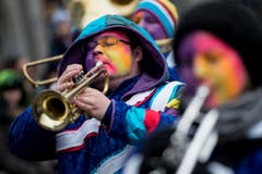 Umzug "ZüriCarneval 2015" (Bild: ENNIO LEANZA)