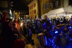Fasnachtseröffnung in Kerns. (Bild: Robert Hess (Neue OZ))
