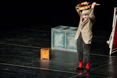 Im Luzerner Saal im KKL führte Dimitri im Jahr 2013 die Premiere seiner Frühlingstournee auf. (Bild: Roger Grütter)