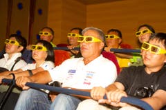 Einblick in ein 3D-Kino in Pyongyang. (Bild: Martin von den Driesch)