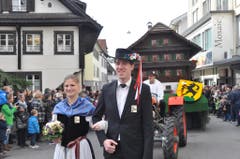 Nur frohe Gesichter am Sennen-Highlight des Jahres. (Bild: Edith Meyer, Bote der Urschweiz)