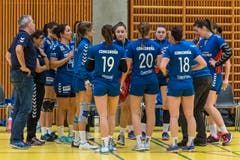 Timeout für Kreuzlingen, die Zugerinnen beraten ebenfalls. (Bild: Christian H.Hildebrand / ZZ)