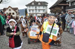 Impressionen vom Fasnachtsumzug Immensee. (Bild: Edith Meyer, Bote der Urschweiz)
