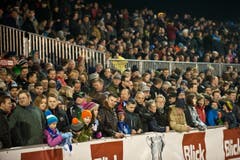 Impressionen vom Cup Viertelfinal zwischen Buochs und St. Gallen. (Bild: Boris Bürgisser (Neue LZ))