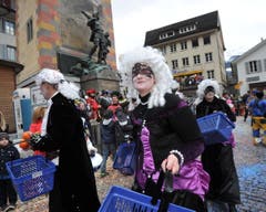 Umzug in Altdorf. (Bild: Urs Hanhart / Neue UZ)