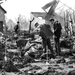 Rund 7 Minuten nach dem Start lässt sich die Maschine nicht mehr steuern. (Bild: Keystone / Str)