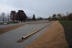 Die neue Strassenabwasser-Behandlungsanlage (Bild: Philipp Unterschütz / Neue NZ)