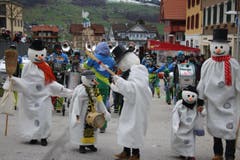 Schneemänner. (Bild: Marion Wannemacher)