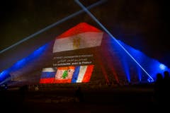 Die grosse Pyramide von Gize. (Bild: AP Photo/Thomas Hartwell)