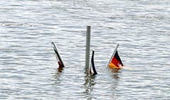 Elbe-Hochwasser bei Lauenburg. (Bild: Keystone)