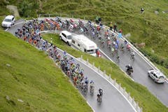 Das TdS-Feld am Gotthard. (Bild: Keystone)