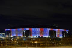 Die Friends Arena in Solna (Stockholm). (Bild: EPA/MARCUS ERICSSON)