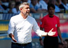 Basel-Trainer Urs Fischer. (Bild: Keystone / Thomas Hodel)