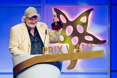 In der Kategorie «Kabarett/Comedy» gewann Peach Weber den Prix Walo. (Bild: KEYSTONE/Ennio Leanza)