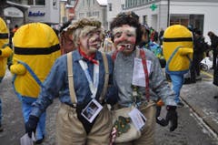 Am SchmuDo gehören die Einsiedler Strassen den Fasnächtlern. (Bild: René Hensler, maeuderball.ch)