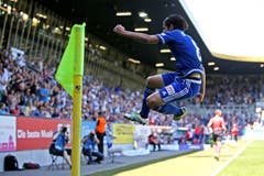Dabei hatte die Partie so gut begonnen: Luzerns Jahmir Hyka bejubelt das 1:1. (Bild: Philipp Schmidli)