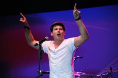 Franky Leitner macht Stimmung. (Bild: Urs Hanhart (Neue UZ))