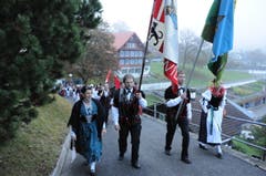 Einzug in die Kirche. (Bild: Philipp Unterschütz)