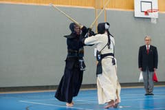 41. KENDO Schweizermeisterschaft in der Turnhalle Utenberg in Luzern. (Bild: Roger Grütter/Neue LZ)