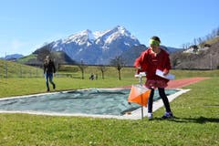 Osterhasen OL auf der Schul- und Sportanlage Eichli in Stans. (Bild: Käthi Burkart)