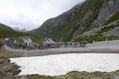 Das TdS-Feld am Gotthard. (Bild: Keystone)