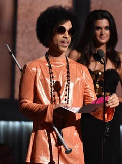Prince bei den Grammy Awards 2015. (Bild: Keystone)