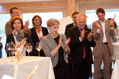 Die FDP Uri verabscheidet sich vom Fraktionspräsidentin Gabi Huber. Fotografiert am 26. September 2015 in Seedorf. NLZ Boris Bürgisser (Bild: Boris Bürgisser (Neue LZ))