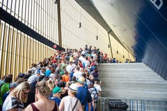 Rund 2'500 Fans kamen zur Saisoneröffnung des FC Luzern. (Bild: Roger Grütter / Neue LZ)