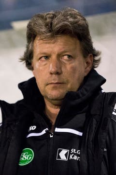 Jeff Saibene, Trainer des St. Gallen. (Bild: Keystone)