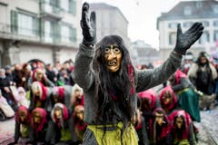 Umzug "ZüriCarneval 2015" (Bild: ENNIO LEANZA)